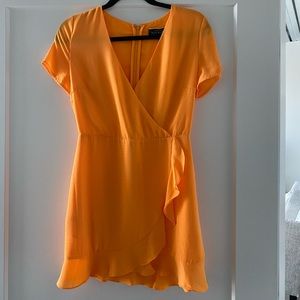 Orange Mini Dress